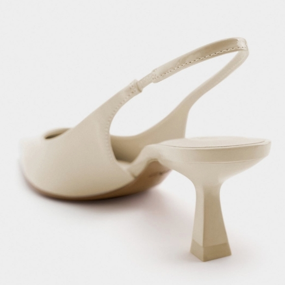 Zara PATENT EFFECT HEELED SHOES bloggers favorite - Picture 3 of 6